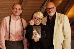 Fr. Ingrid Steeger traf sich auf der EVENTbühne in Kimratshofen mit Rolf Birmelin.