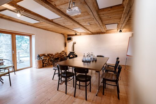 Gruppenraum in der EVENTbühne in Kimratshofen