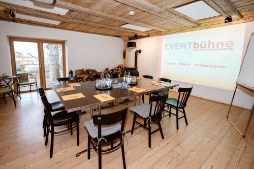 Gruppenraum in der EVENTbühne in Kimratshofen